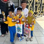 Memeriahkan HUT RI KE-78 Yayasan Paud Baroqah Anggrek Menggelar Lomba Mewarnai