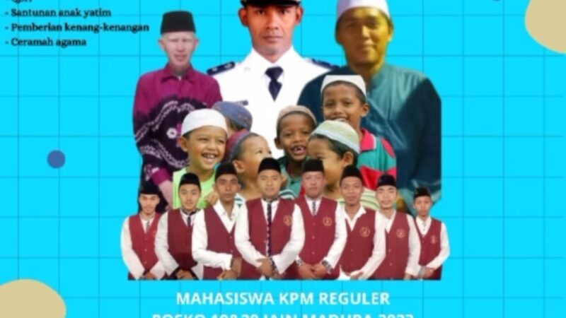 Perpisahan Mahasiswa KKN, Kades Campor Pamekasan: Terima Kasih Atas Bakti Adik-adik Mahasiswa.