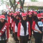 Pemerintah Kecamatan Tenjo Bogor Mengadakan Lomba Gerak Jalan Diikuti Oleh Para Siswa/i.