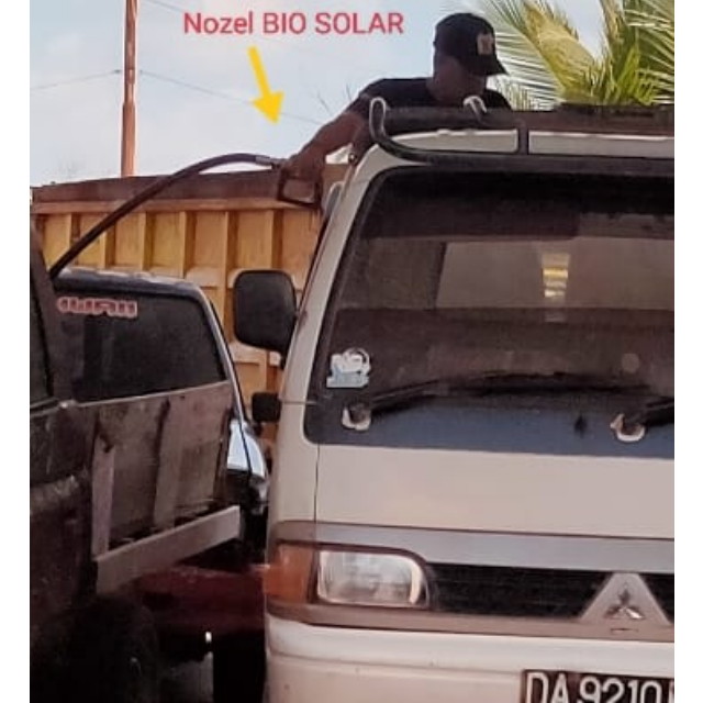 Berada Di Posisi Dexlite Namun Nozel Bio Solar Yang Digunakan Untuk Mengisi Drum