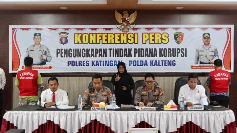 Mantan KADIS Pertanian di Kabupaten Katingan Ditahan Diduga Korupsi Mencapai Rp 10 miliar.