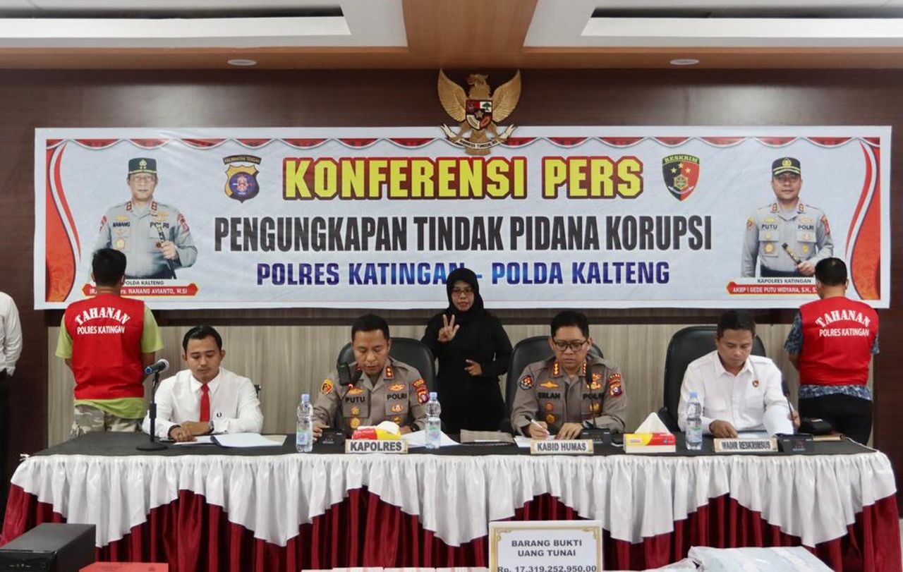 Mantan KADIS Pertanian di Kabupaten Katingan Ditahan Diduga Korupsi Mencapai Rp 10 miliar.