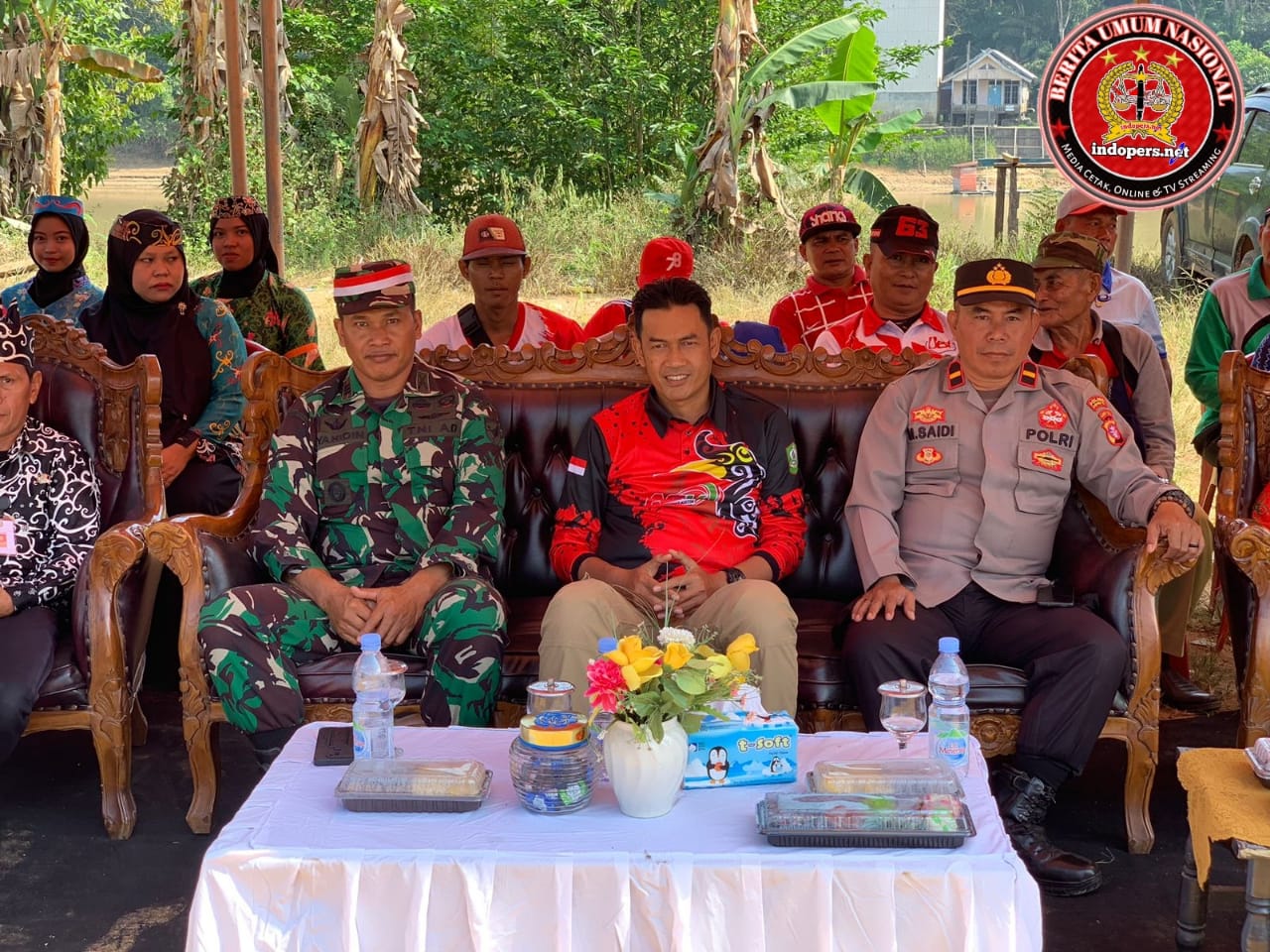 Pawai Karnaval di Kecamatan Mentaya Hulu Kotim Dalam Rangka Memeriahkan HUT RI Ke-78 Tahun 2023