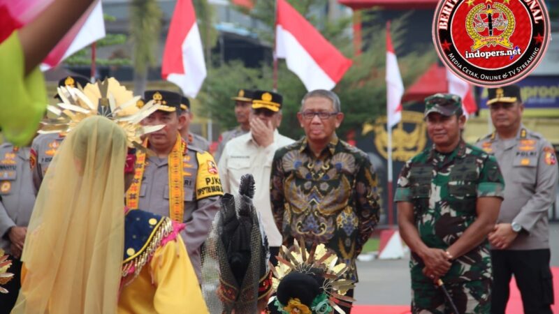 Pangdam XII/Tpr Bersama Forkopimda Dampingi Kunjungan Kerja Kapolri di Satbrimob Polda Kalbar