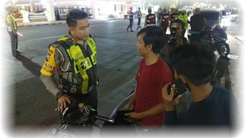 Polrestabes Surabaya Menyita 25 Ranmor dan Satu Orang Pembawa Narkoba Dalam Operasi Zebra