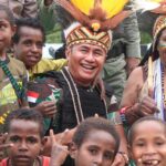 Beri Dukungan Moril Prajurit, Pangdam XII/Tpr Masuk Wilayah Zona Merah di Papua Tengah