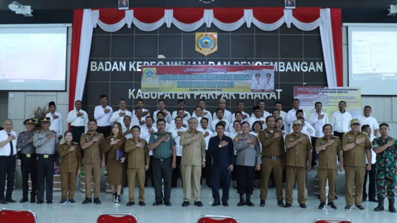 Deklarasi Pilkades Damai, Bupati Pakpak Bharat Berpesan Jaga Keamanan dan Kekondusifan