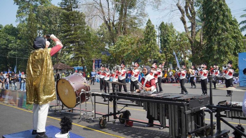 Muara Enim Juara Umum Cabor Drum Band Porprov 2023