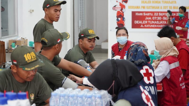 Donor Darah Dalam Rangka Memperingati HUT TNI ke -78 Tahun 2023