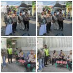 Kapolsek Tambaksari Kompol Ari Bayuaji,S.E., S.I.K., M.Si. Pimpin Langsung Pelaksanaan Kegiatan Pengamanan Maulid Nabi 2023 di Kelurahan Kapas Madya Baru Surabaya.