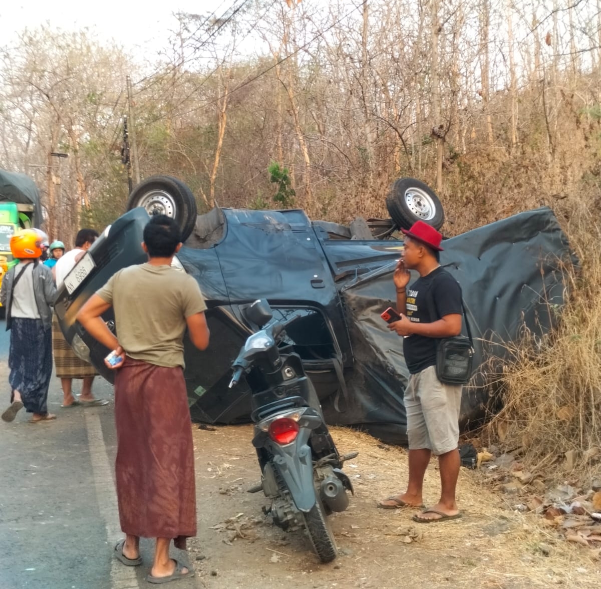 Kawasan Jalur Tengkorak Gunung Gigir Jl. Raya Baeler Bangkalan Kembali Telan Korban.