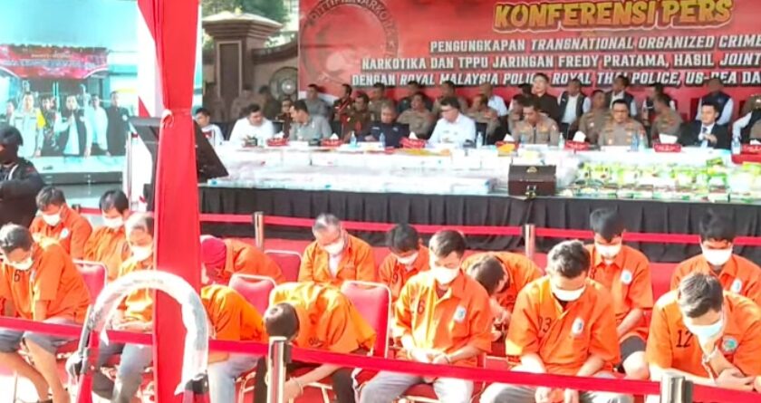 Bareskrim Polri Sita Aset Rp10,5 Triliun Kasus TPPU Narkoba Jaringan Internasional Fredy Pratama