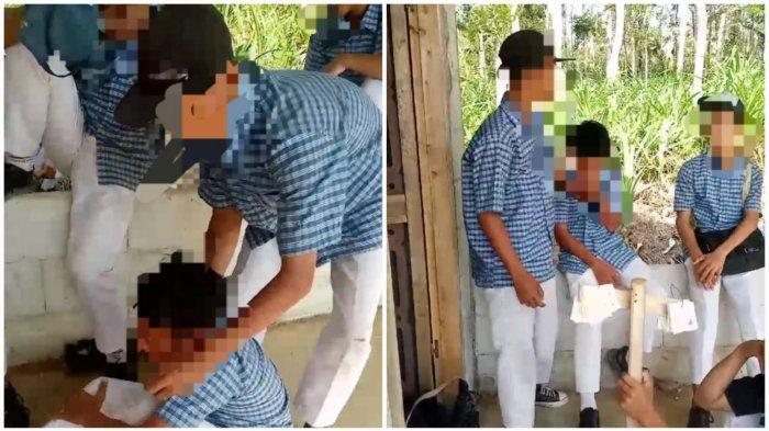 Pelaku Bullying Kekerasan Siswa SMP Yang Vidionya Viral di Cilacap Telah Ditangkap Petugas Polresta.