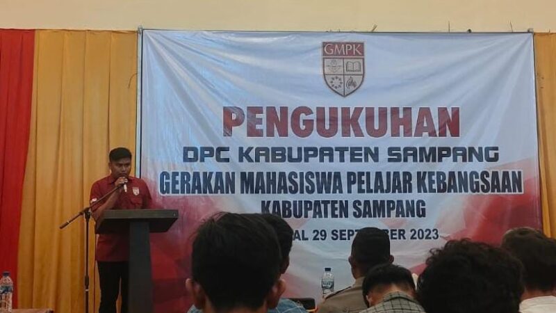 Pengurus Pusat Lantik 40 Pengurus DPC GMPK Kabupaten Sampang.