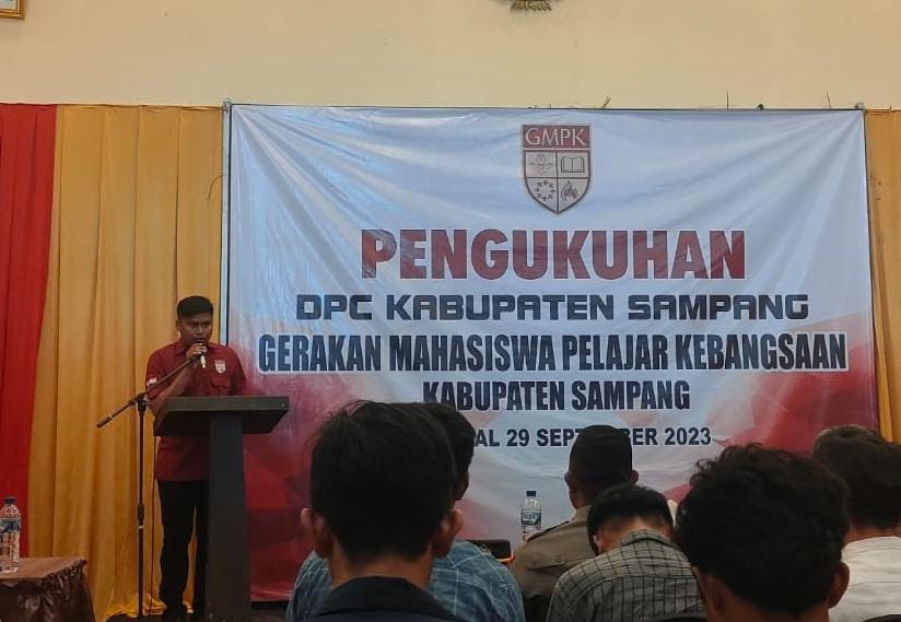 Pengurus Pusat Lantik 40 Pengurus DPC GMPK Kabupaten Sampang.