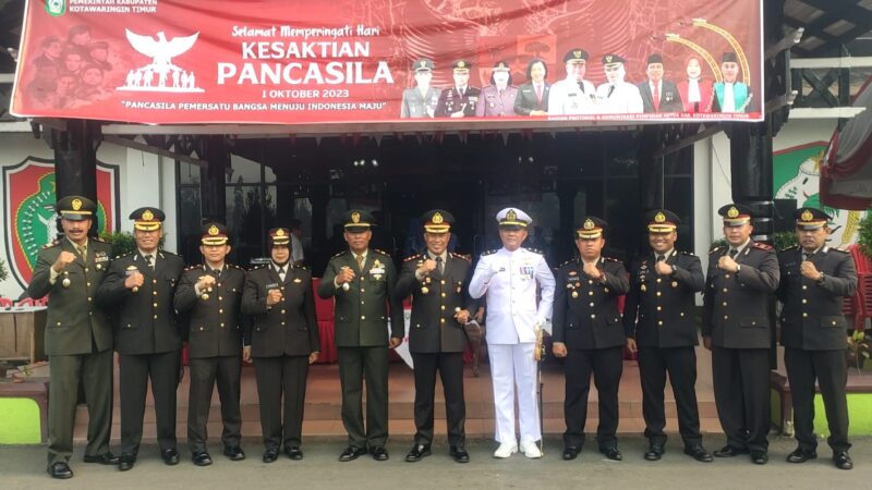 Upacara Hari Kesaktian Pancasila Mengusung Tema, “Pancasila Pemersatu Bangsa Menuju Indonesia Maju”.