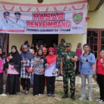 Dalam Rangka HUT TNI 78 Korem 102/Jg Bekerja Sama Dengan Pemerintah Provinsi Kalimantan Tengah Gelar Baksos