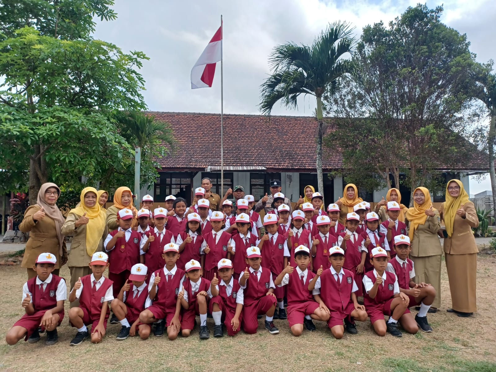 Wawasan Kebangsaan SD Negeri Suwaru Kecamatan Bandung Tulungagung.