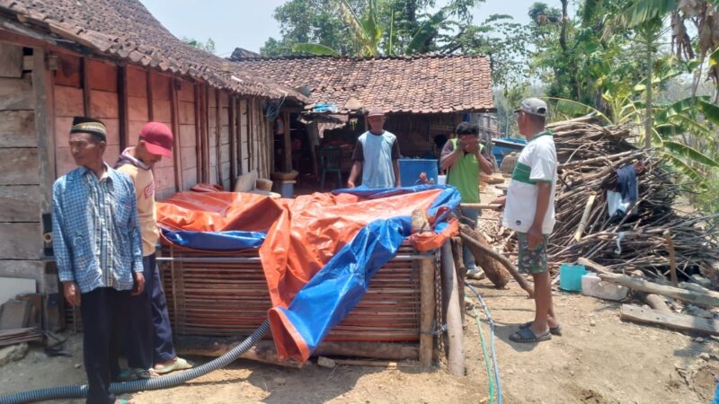 4 Desa Kecamatan Pangkur Kabupaten Ngawi Peduli, Salurkan Bantuan Air Bersih