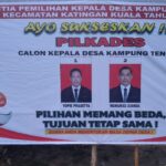 Pemilihan Kepala Desa Telah Diselenggarakan Secara Serentak di Dua Desa Kecamatan Katingan Kuala.