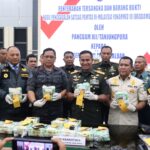 Kodam XII/Tpr Serahkan WNA Asal Malaysia Penyelundup 21,164 Kilogram Sabu ke Pihak BNNP Kalbar