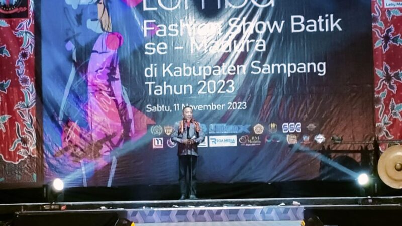 Bupati Sampang Apresiasi Lomba Fashion Show se Madura Yang Digelar ILP dan Leby Management