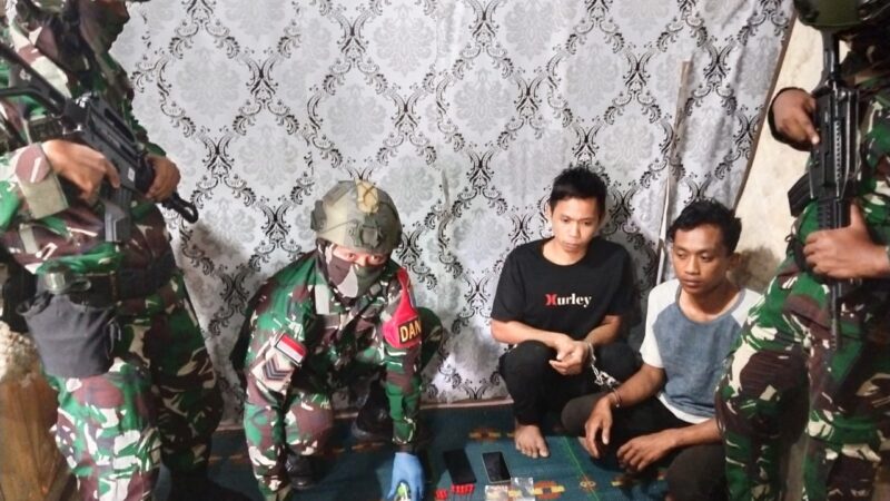 Luar Biasa, Militansi Satgas Pamtas RI-MLY Yonarmed 16/ TK Gagalkan Transaksi Narkoba Jenis Sabu Seberat 25 Gram