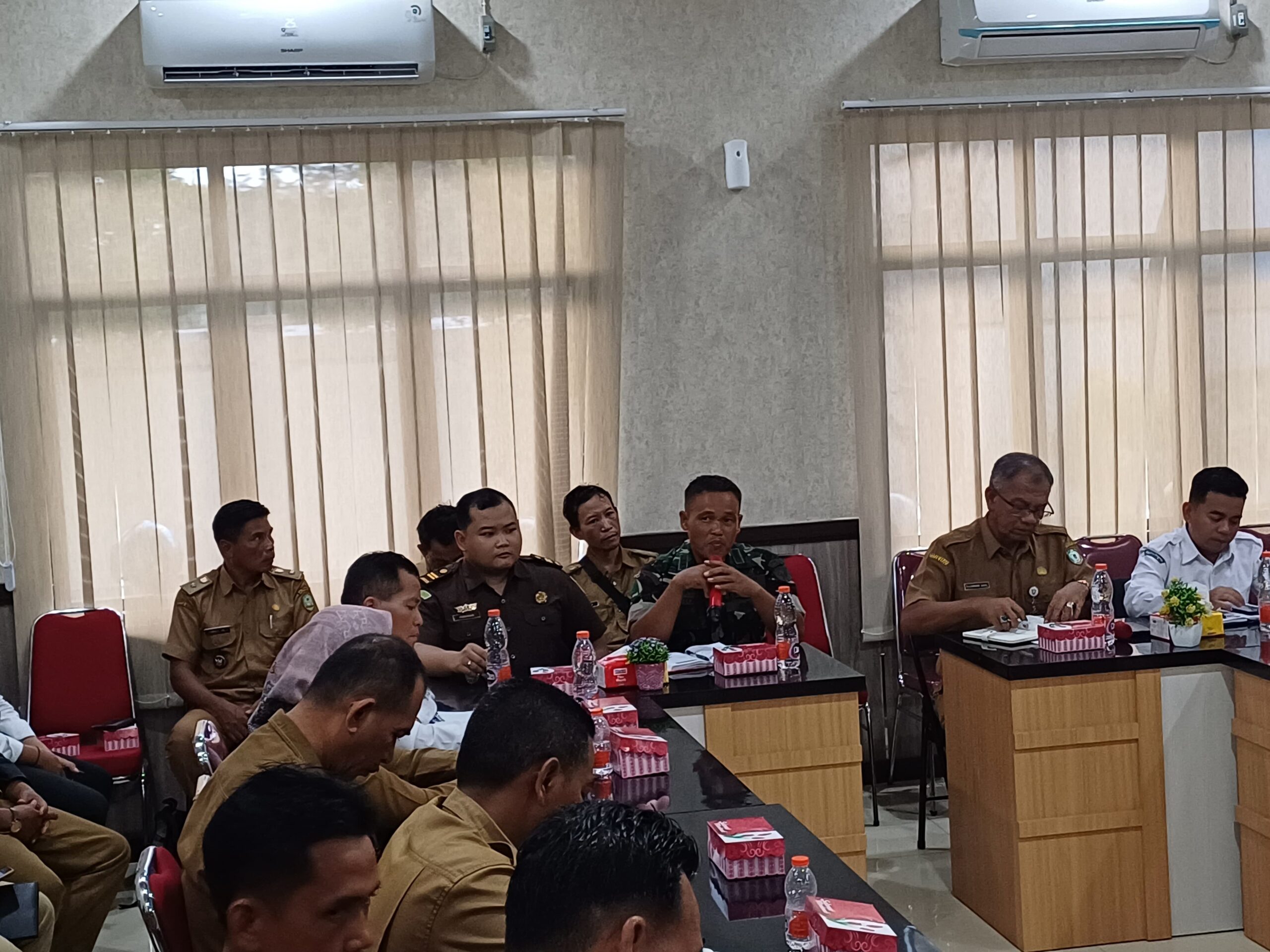 Dandim 1015/Sampit Menghadiri Rapat Kordinasi Persiapan Menjelang Pemilu Tahun 2024