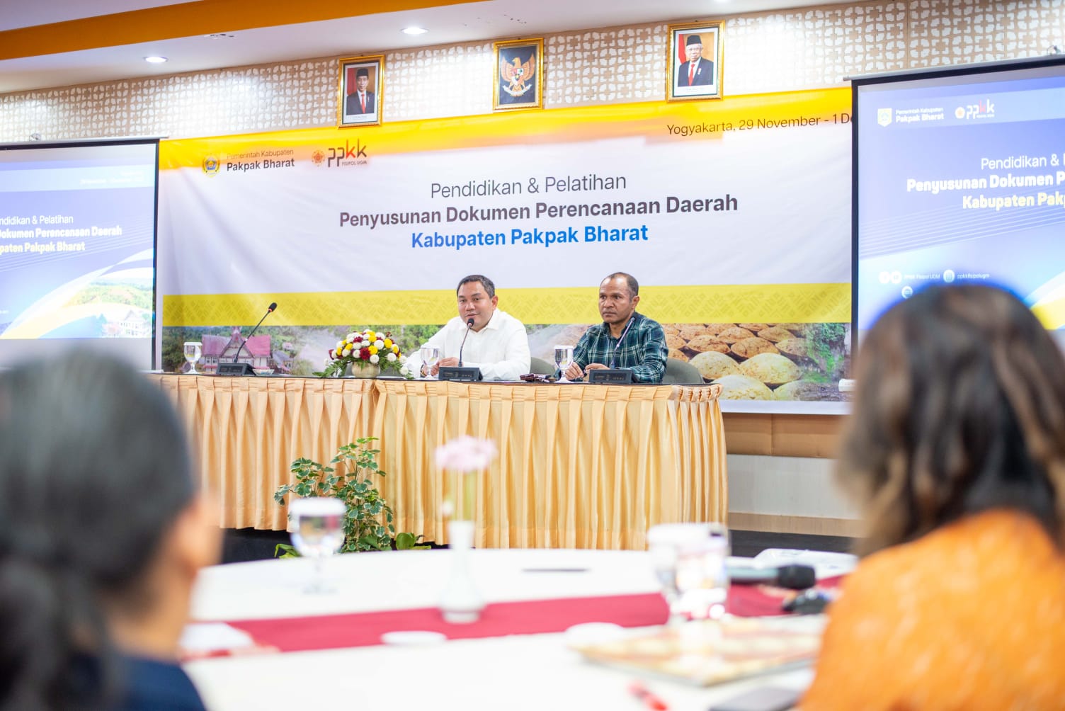 Bupati Pakpak Bharat : Diklat penyusunan Dokumen Perencanaan Daerah Agar Disusun Sesuai Tugas Pokok Fungsi Perangkat Daerah.