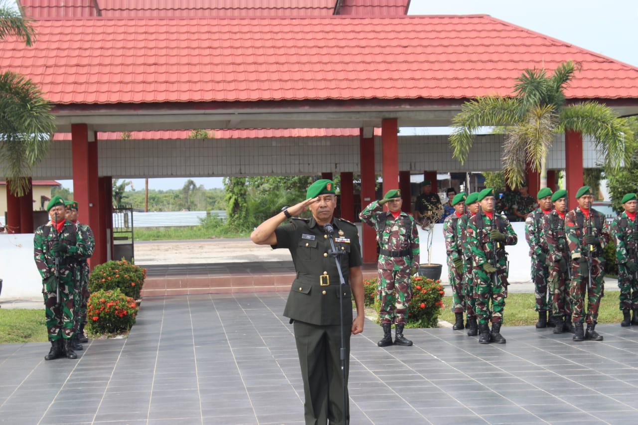 Peringati Hari Juang TNI AD, Kodim 1015/Sampit Gelar Ziarah Rombongan di TMP
