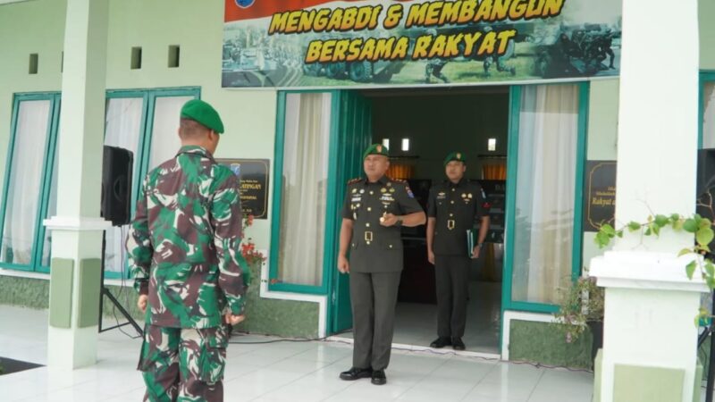 Kodim 1019/Ktg Melaksanakan Upacara Memperingati Hari Juang TNI AD ke-78 Tahun 2023