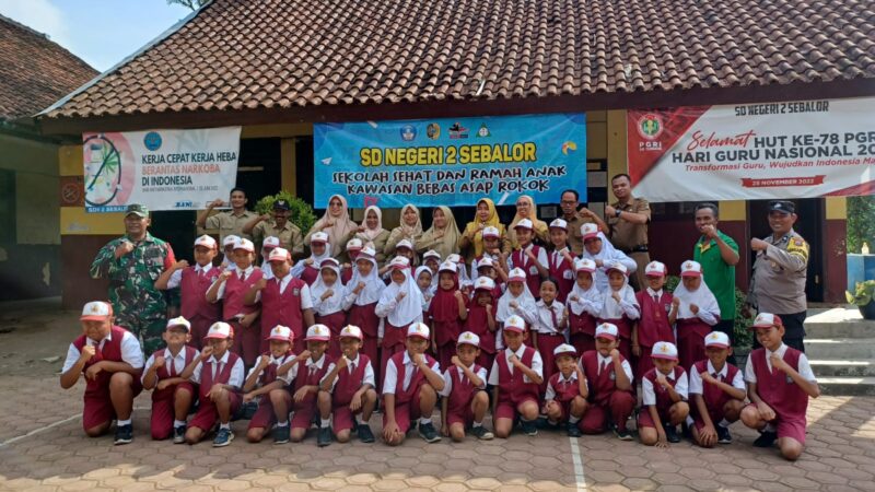 Tiga Pilar Hadir Dalam Sosialisasi Anti Bullying Dan Tindak Kekerasan di SD Negeri 2 Sebalor Tulungagung.