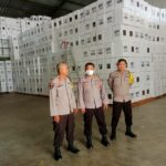 Polres Muara Enim Tingkatkan Pengamanan Gudang Logistik KPU Muara Enim
