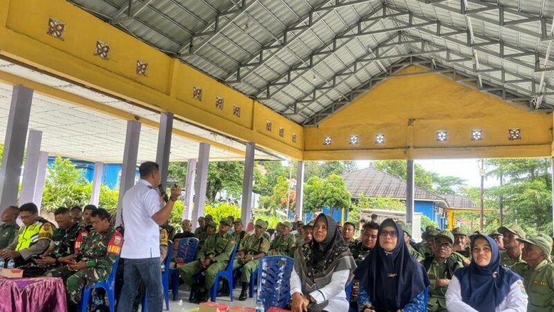 Menuju Pemilu 2024, Andrille Martin Buka Kegiatan Pembinaan Satlinmas se-Kecamatan Lawang Kidul