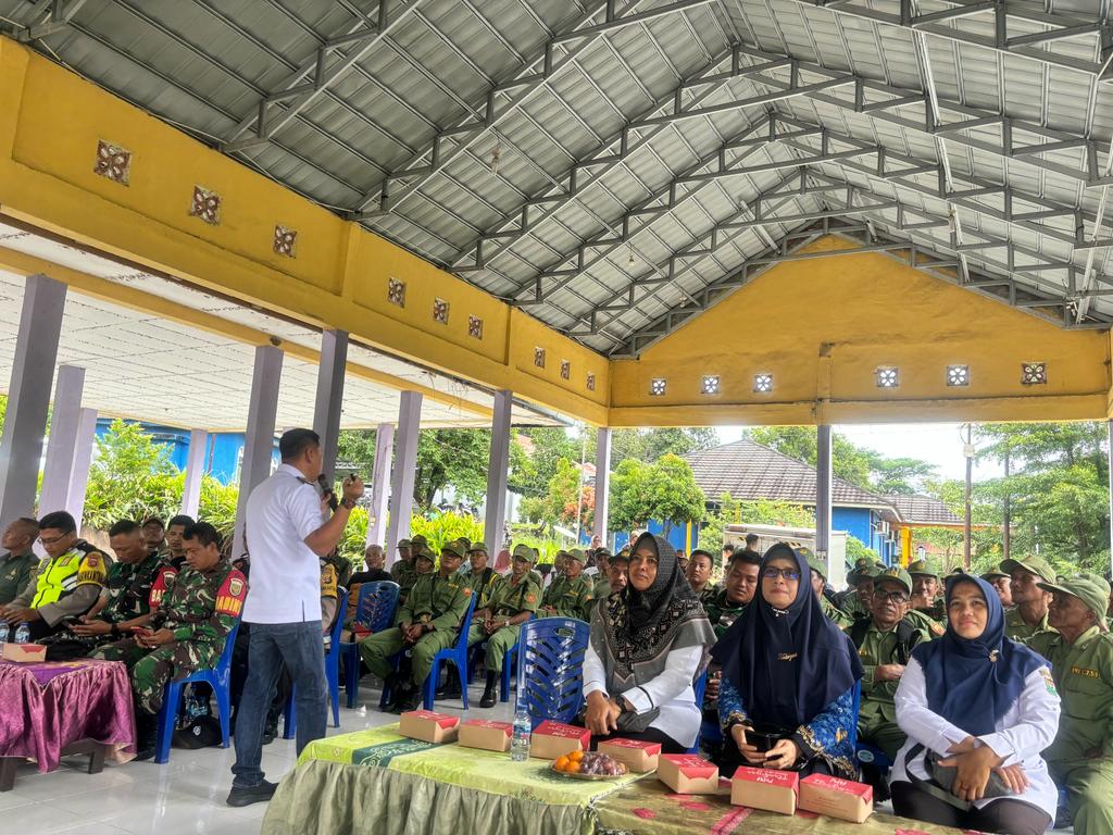 Menuju Pemilu 2024, Andrille Martin Buka Kegiatan Pembinaan Satlinmas se-Kecamatan Lawang Kidul