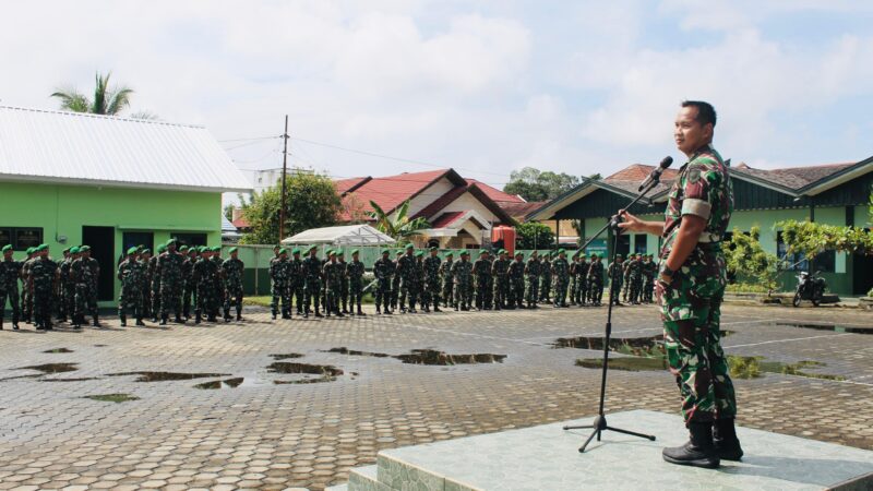 Demi Kelacaran Pengamanan Pemilu, Dandim 1012/Buntok Berikan Pengarahan Kepada Jajaran