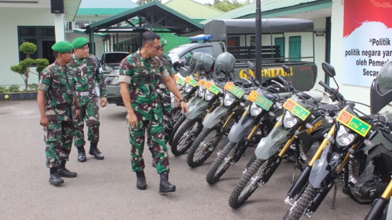 Ciptakan Situasi Kondusif Menjelang Pesta Demokrasi, Kodim 1016 Palangka Raya Apel Gelar Pasukan dan Perlengkapan.