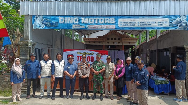 Pastikan Berjalan Lancar, Forkopimcam Bandung Tulungagung Tinjau Sejumlah TPS