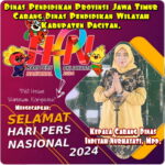 Ucapan Hari Pers Nasional Tahun 2024, Dinas Pendidikan Provinsi Jawa Timur Cabang Dinas Pendidikan Wilayah Kabupaten Pacitan.