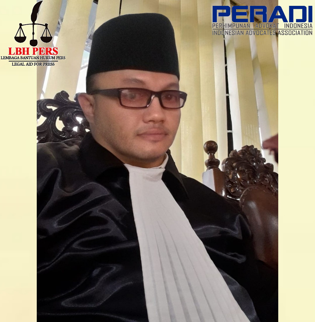 Advokat Condro Purnomo, SH.MH: Wartawan Tidak Boleh Jadi Saksi di Penyidik, WARTAWAN Harus Melindungi Sumber Sesuai UU Pers.