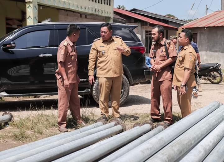 Pastikan Kebutuhan Air Bersih Warga Tercukupi, Eddy Berutu Lakukan Peninjauan