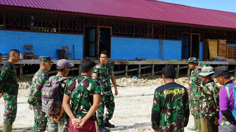 Briefing Kepada Satgas TMMD Ke 119, Dandim Palangka Raya : Tanamkan Nilai Nilai Kebersamaan Untuk Kesuksesan Tugas