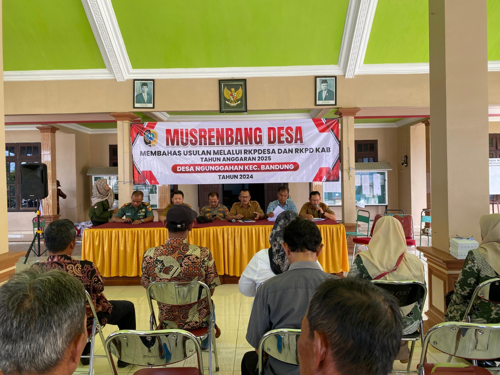 Pemerintah Desa Ngunggahan Tulungagung Gelar Musrenbang Desa Dalam Pembahasan Usulan RKPDesa Dan RKPD Kabupaten Tahun Anggaran 2025