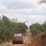 Sasaran Jalan Progres TMMD di Bangun Sari Capai 98 Persen