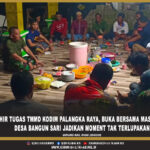 Akhir Tugas TMMD Kodim Palangka Raya, Buka Bersama Masyarakat Desa Bangun Sari Jadikan Moment Tak Terlupakan