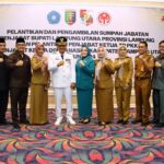 Aswarodi Dilantik Pj Bupati Lampung Utara