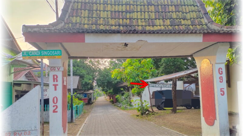 Rumah Kos-kosan di Jalan Candi Singosari Kabupaten Pacitan Diduga Jadi Sarang Maksiat.