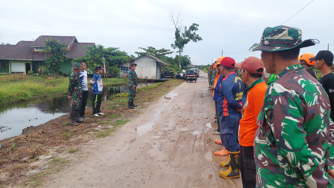 Awali Kegiatan Satgas TMMD Reguler Ke-120 Kodim 1015/Sampit Laksanakan Apel Pagi