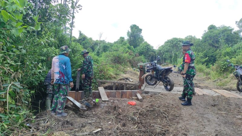 Dansatgas TMMD Reguler Ke-120 Tinjau Pelaksanaan TMMD, Cek Perkembangan Pembangunan Sasaran Fisik