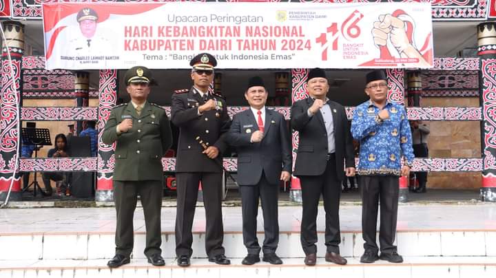 Peringati Harkitnas 2024, Pj Bupati Charles Bantjin: Saatnya Dairi Bangkit,” Manfaatkan Teknologi, Tingkatkan Literasi